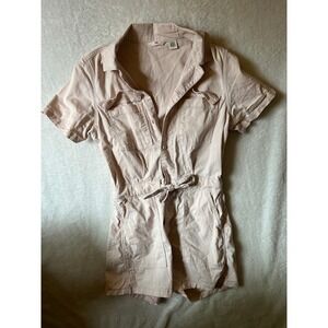Gardening Levis Romper Utility Workwear Pink Size M
